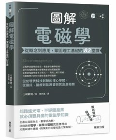 圖解電磁學：從概念到應用，鞏固理工基礎的82堂課-cover
