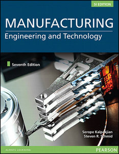 Manufacturing Engineering and Technology, 7/e (SI Edition) -cover