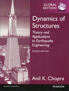 Dynamics of Structures: Theory and Applications to Earthquake Engineering 4/E (Golbal Edition)   -cover