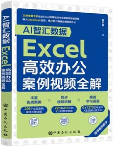 AI智匯數據：Excel高效辦公案例視頻全解-cover