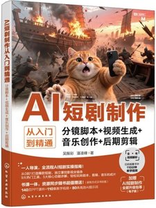 AI短劇制作從入門到精通(分鏡腳本+視頻生成+音樂創作+後期剪輯)-cover