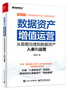數據資產增值運營：從數據治理到數據資產入表和運營-cover