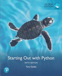 Starting Out with Python, 6/e (GE-Paperback)-cover