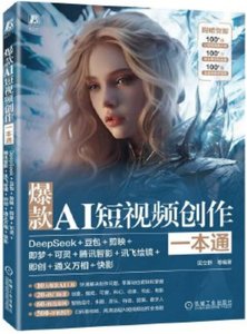 爆款AI短視頻創作一本通 DeepSeek+豆包+剪映+即夢+可靈+騰訊智影+訊飛繪鏡+即創+通義萬相+快影-cover