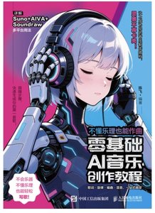 不懂樂理也能作曲 零基礎AI音樂創作教程-cover