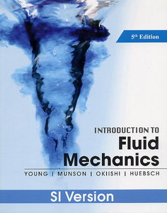 Introduction to Fluid Mechanics, 5/e (SI)(Paperback)-cover