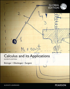 Calculus and Its Applications, Global Edition-cover