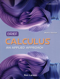 Brief Calculus: An Applied Approach (Paperback)(Metric Version)(Custom Solutions)-cover