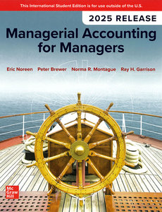 Managerial Accounting for Managers, 7/e (Paperback)(2025 Release)-cover