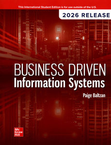 Business Driven Information Systems (2026 Release)-cover