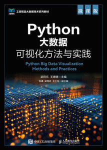 Python大數據可視化方法與實踐（微課版）-cover