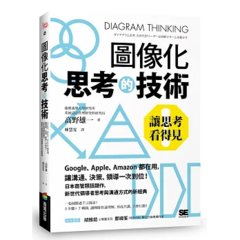 圖像化思考的技術：讓思考看得見！Google、Apple、Amazon 都在用，讓溝通、決策、領導一次到位！日本商管類話題作，新世代領導者思考與溝通方式的新經典-cover